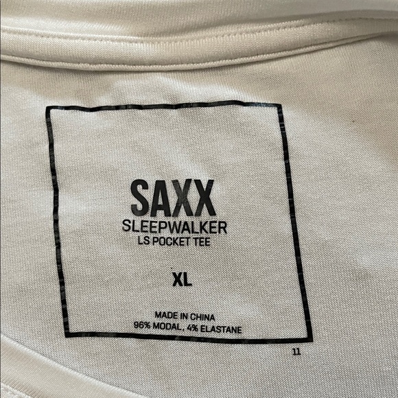 Saxx Sleepwalker LS Pocket Tee - Picture 6 of 8